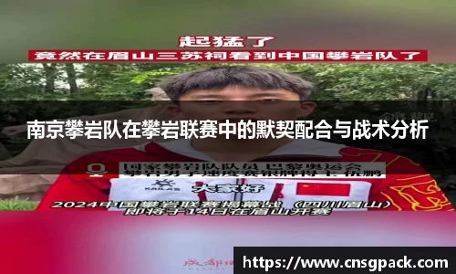 南京攀岩队在攀岩联赛中的默契配合与战术分析